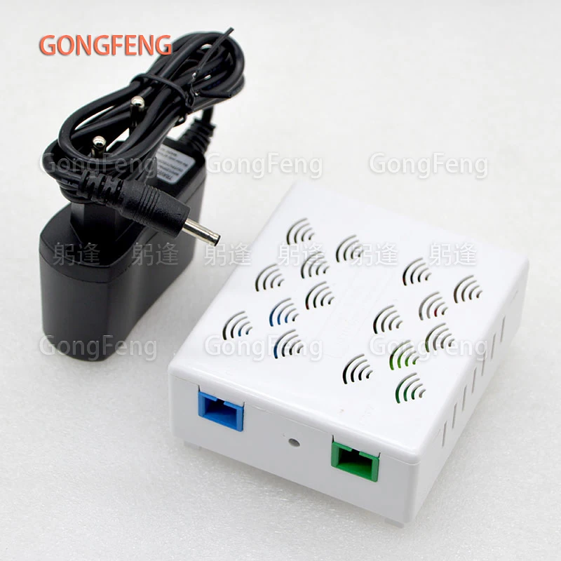 1pcs New FTTH CATV Mini Node Optical Receiver Single Fiber With WDM Inch RF Head Output Communication Equipment Wholesale