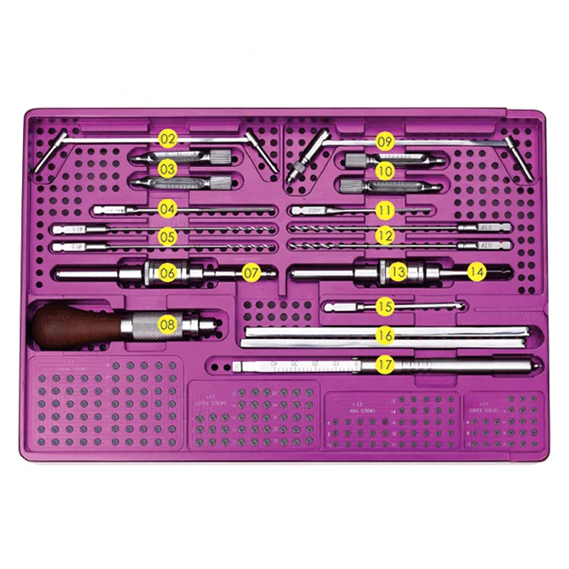 

Mini Locking Plate Instrument Kit Orthopedic Implants
