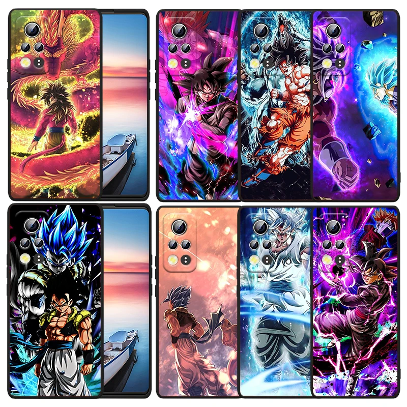

Goku Dragon Ball Art For Huawei Honor X30 X20 X8 X7 60 50 SE Pro 10X 10i 10 Lite 9A 9C RU 9X 8X 8A Black Phone Case