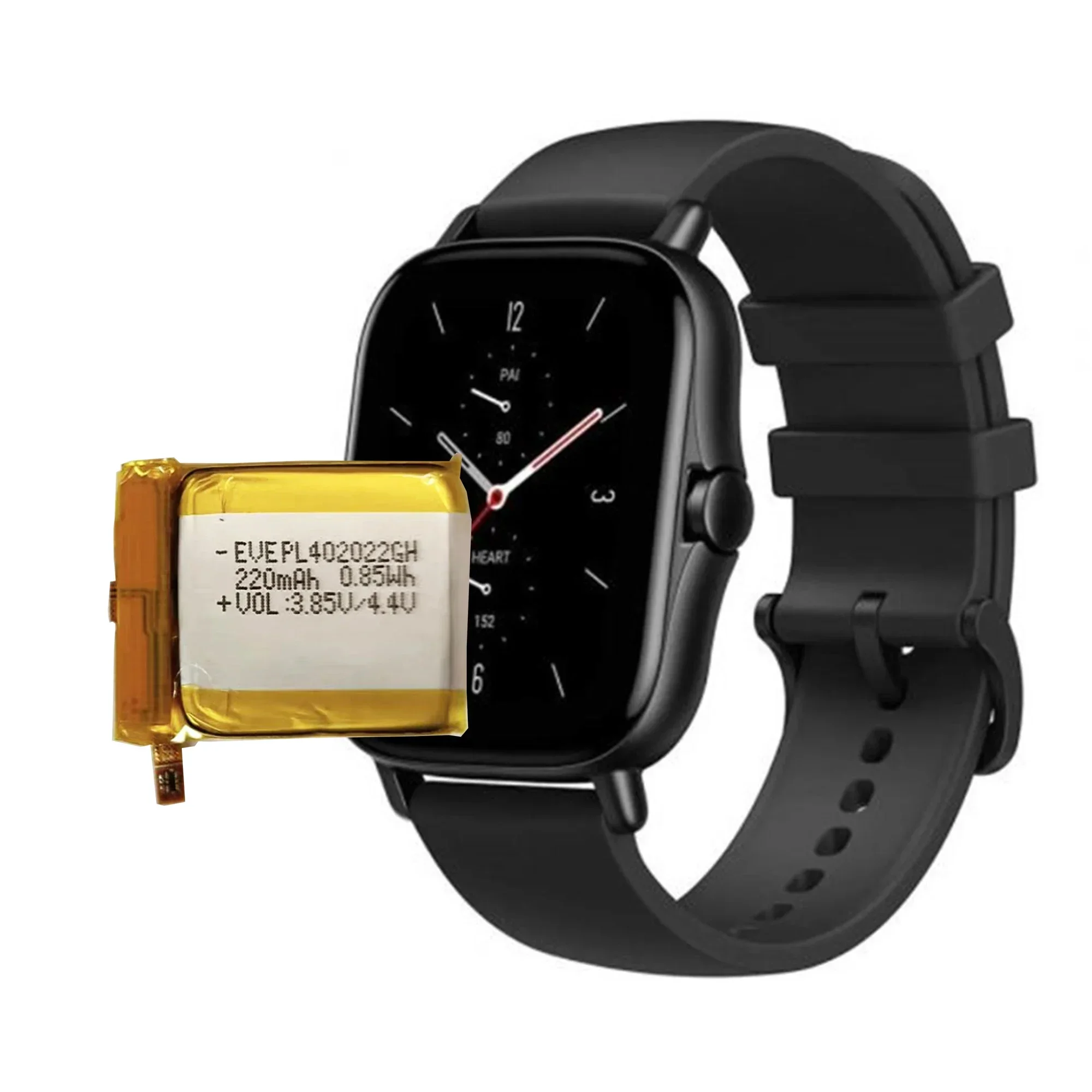 Фото Аккумулятор PL402022GH для смарт-часов Huami AMAZFIT GTS2 GTS 2 Mini A2010 №4