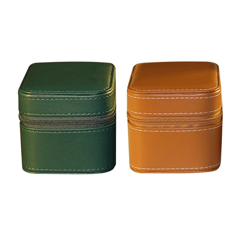 

Watch Storage Case Organizer Wristwatch Box Single Leather Watch Gift Box L21E