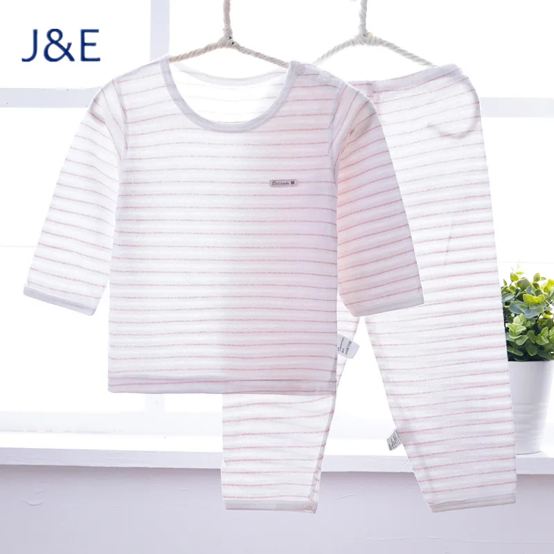 Детские пижамные комплекты J &amp E летняя тонкая детская пижама из бамбукового