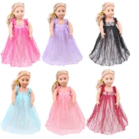 the doll dress is stylish and elegant in style for the 18 inch american doll princess gift group and the 43cm best girl gift