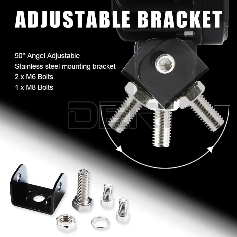 2.7-дюймовые светодиодные прожекторы Hi-Lo Spot Beam для работы с подсветкой для мотоциклов, автомобилей, тракторов и грузовиков.