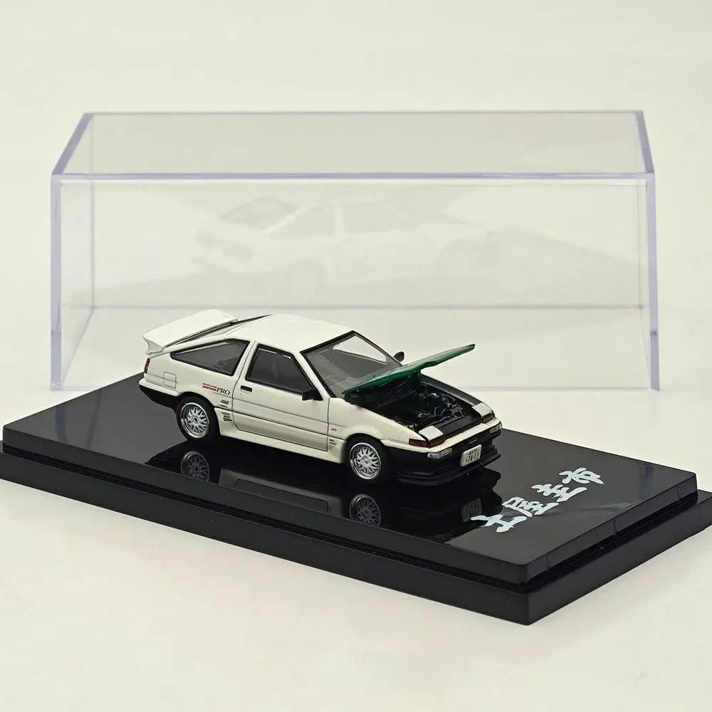 Фото Коллекционная модель автомобиля Hobby HJ64 1/64 для Sprinter Trueno (AE86) Dori Dori Mesh Wheel Drift King HJ646052BDK, литая под давлением, миниатюрная коллекционная модель №2