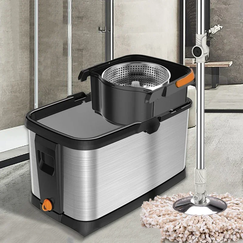 

Bucket Head Replacement Old Nucket Kit Foldable Home Microfiber Mop Washing Metal Safety Trapeador Cleaning Products ZZ50TB