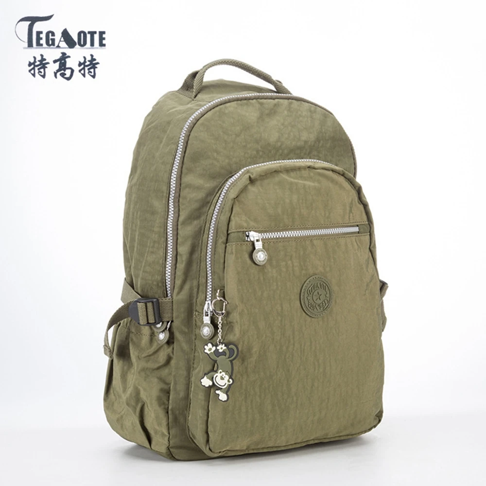 TEGAOTE 2022 Women Backpack for Teenage Girls brand Nylon Backpacks Mochila Feminina Female Travel Bagpack Schoolbag women bag