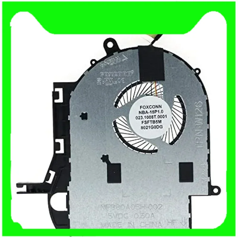 Вентилятор охлаждения процессора для HP Pavilion x360 15-BR 15-BR077NR 15-BR004TX 15-BR068CL 15-BR082WM 15-BR010NR