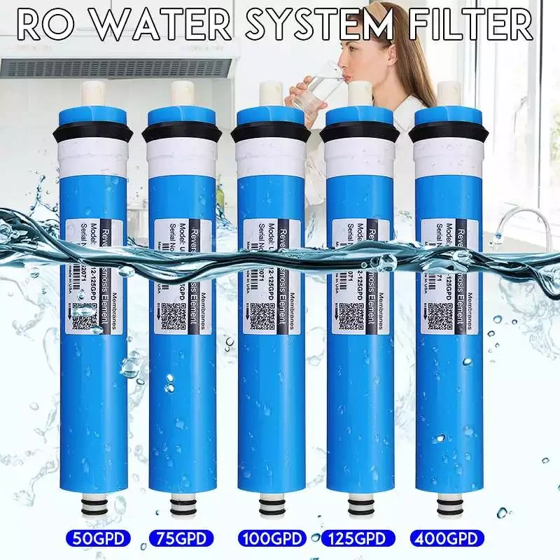 

Домашняя кухонная Мембрана обратного осмоса RO, Сменный фильтр системы очистки воды
