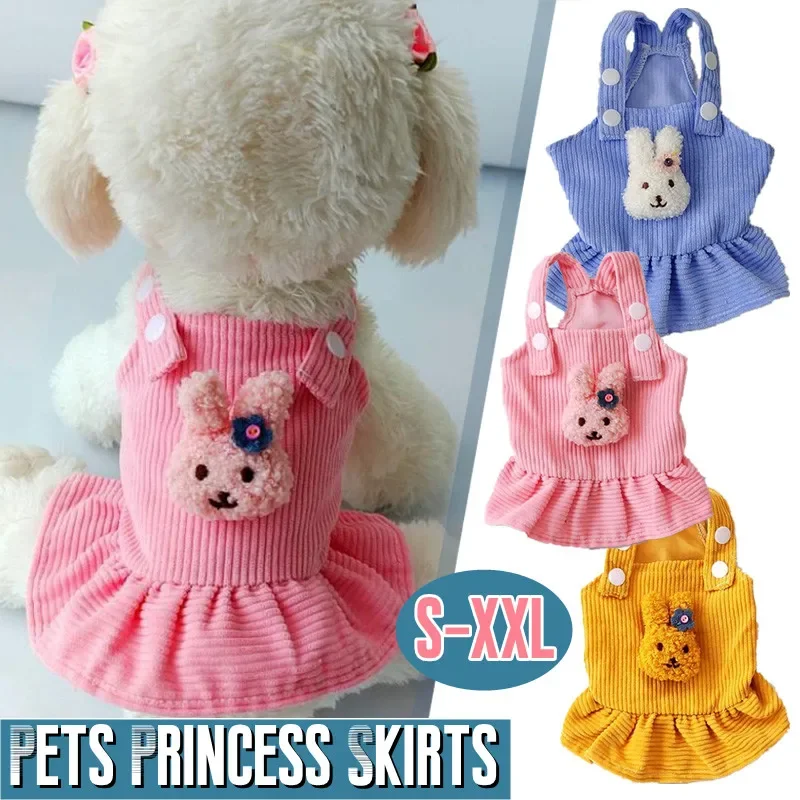 

Pet Dog Dress Skirts Cute Cotton Skirts For Small Medium Dogs Summer Clothes Wedding Dresses Pet Products