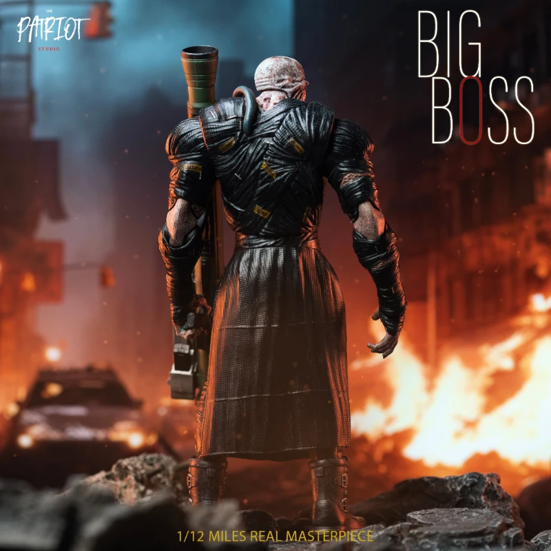 Фото В наличии: Фигурка Patriot Studio BIG BOSS для Nemesis, масштаб 1/12, аниме-модель, модная игрушка, настольная кукла, подарок, коллекционный предмет №4