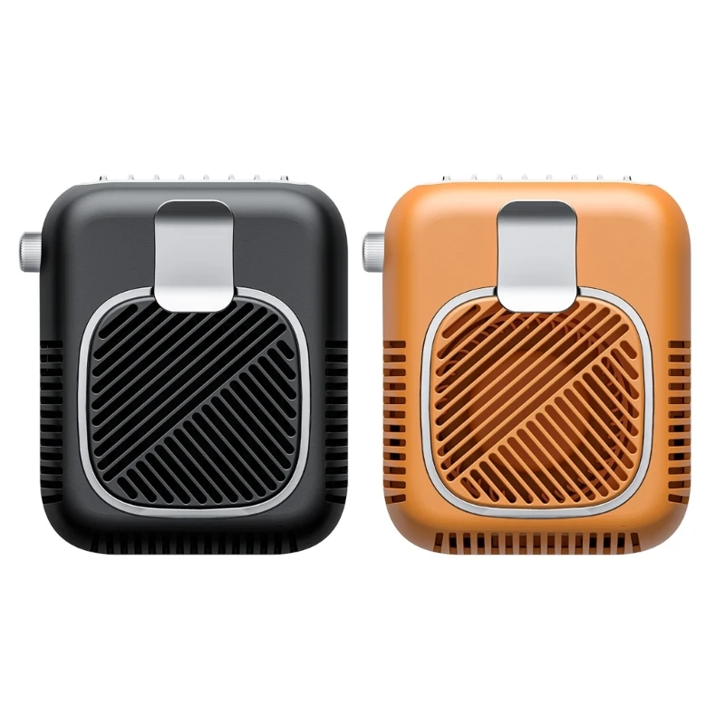 

Веер с зажимом для талии с сильным воздушным потоком, веер для ношения на ремне для любителей активного отдыха, занятых мам, работников горячей среды, мужчин и женщин