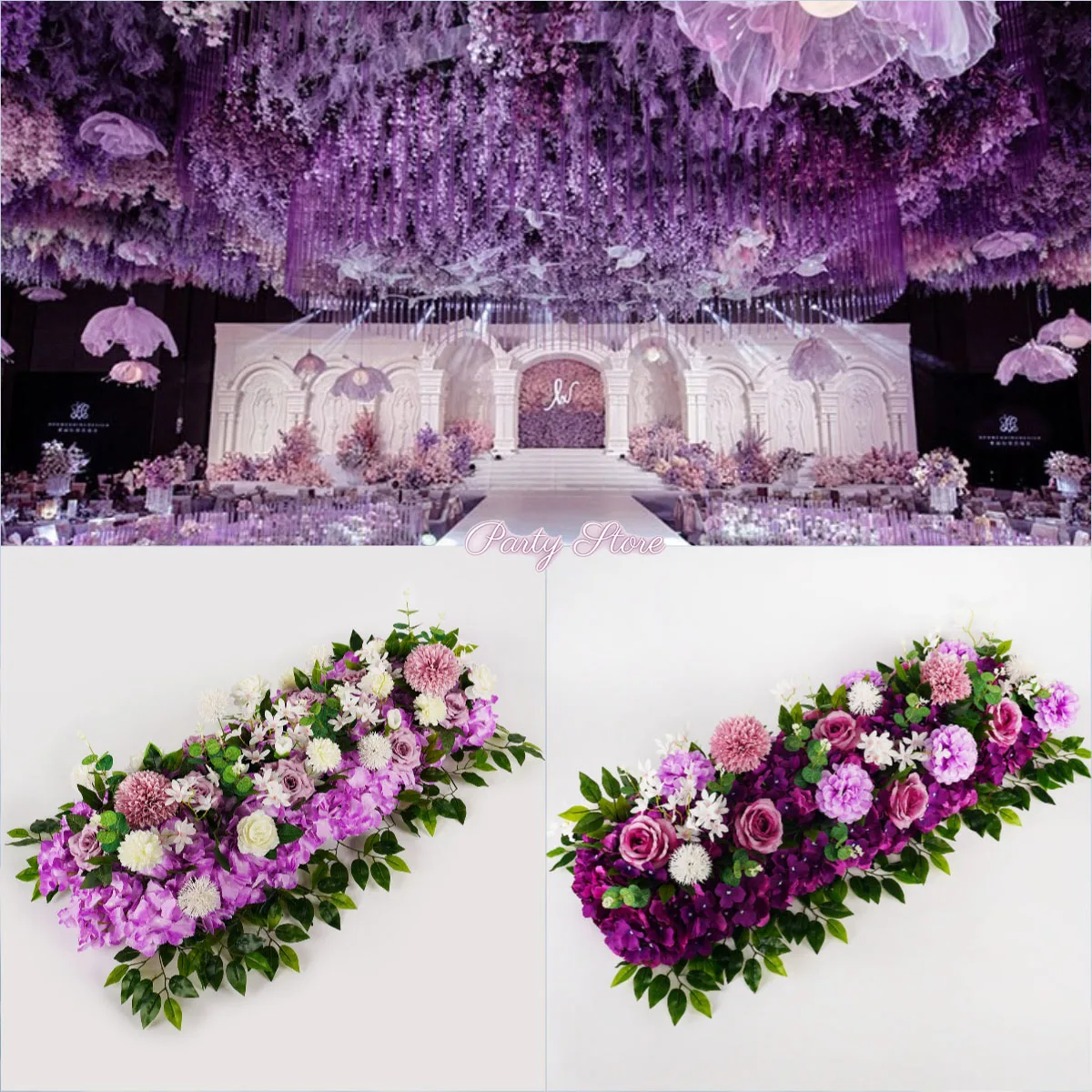 Искусственная свадебная фотография фиолетовая Роза искусственный шар железная