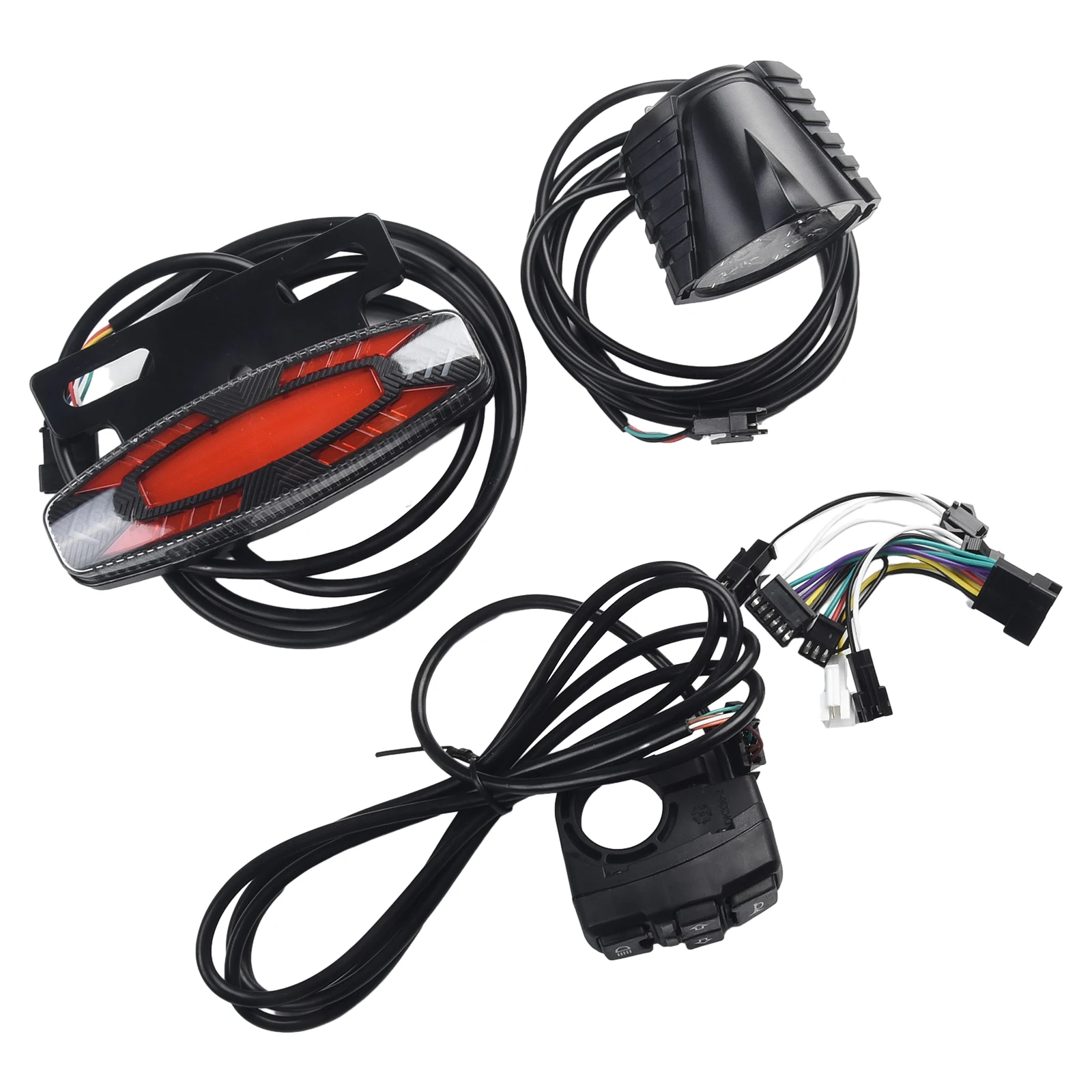 

Headlight Lamp 1 PC 12W High Power 150cm Length 36V/48V Bike Turn Signal Outdoor Parts High Quality Nice Portable