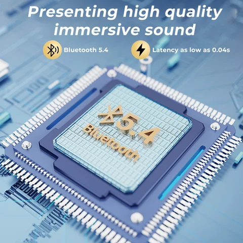 Bluetooth-наушники с микрофоном и поддержкой Bluetooth 5,4