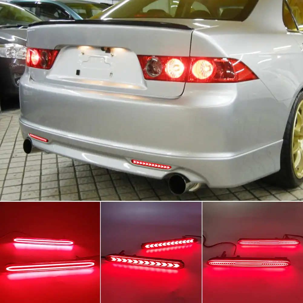 

2 шт., светодиодные ламсветильник для заднего бампера Honda Acura TSX