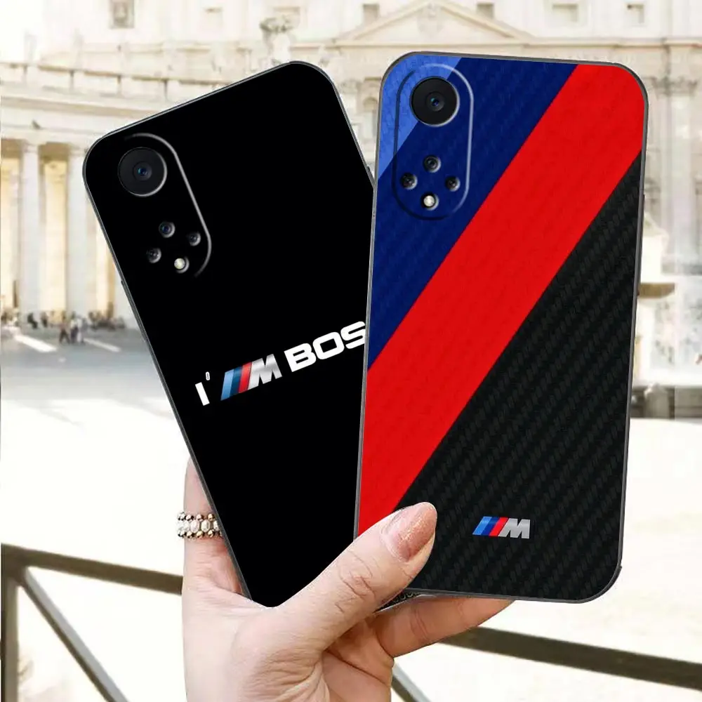 Case For Huawei NOVA Y90 Y70 Y61 10 9 9 Plus 8 8I 7 7I 6 SE 5 5I 4 3 3I 2S Lite Plus Pro Case Funda Blue Red I AM BOSS B-BMW Car