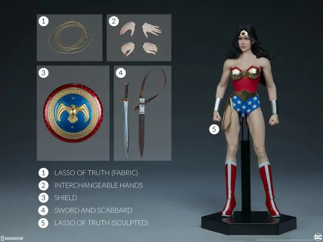 Фигурка солдатика DC Wonder Girl Gal Gadot 12 дюймов |
