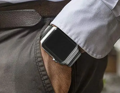 Link Bracelet for apple watch ultra band 49mm 44mm 40mm 41mm 42mm 38mm Stainless Steel Metal iwatch serie 5 4 3 Se 6 7 8 Strap