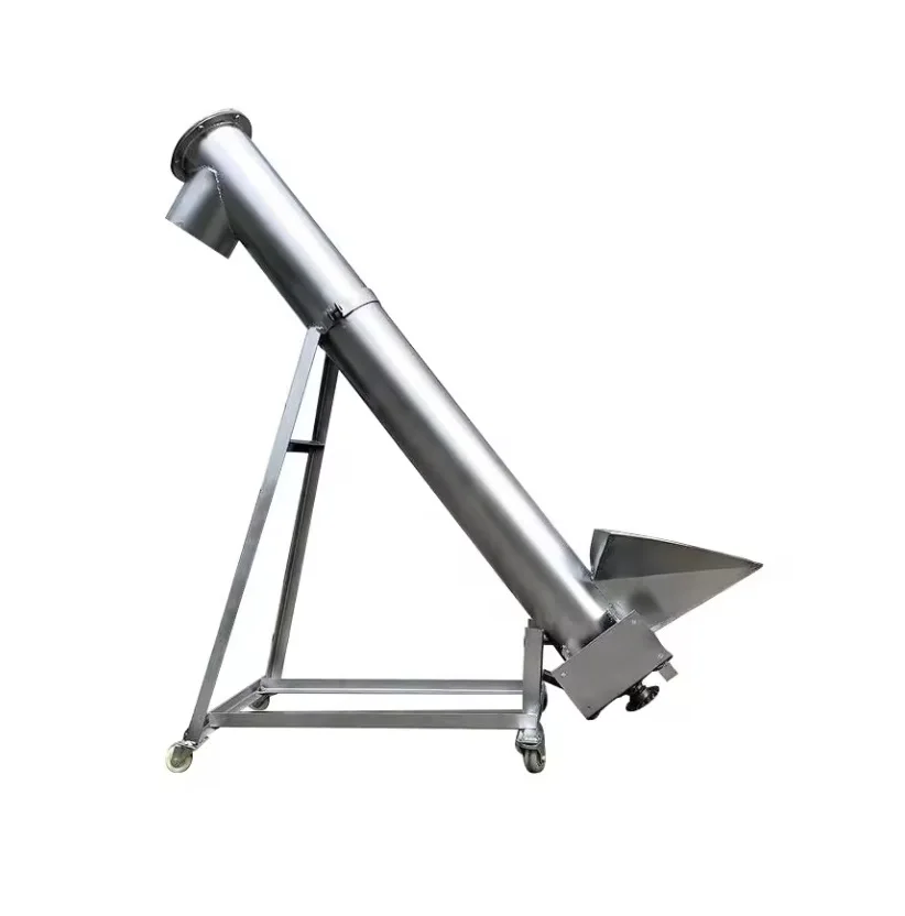 Порошковый шнековый питатель спиральный биологический порошок активированного