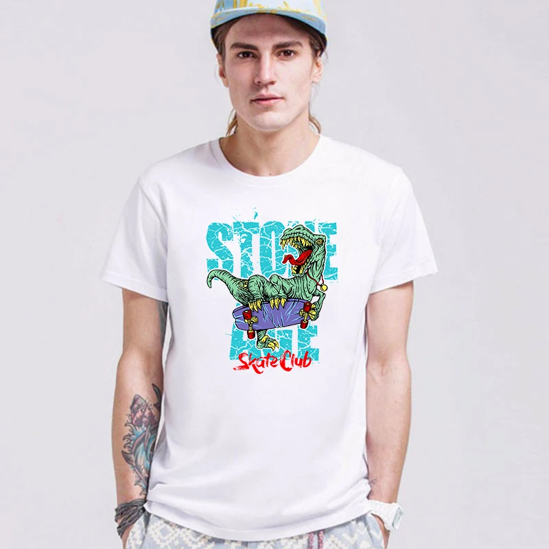 Мультяшные нашивки с динозавром термотрансферные рисунком животного на одежду в