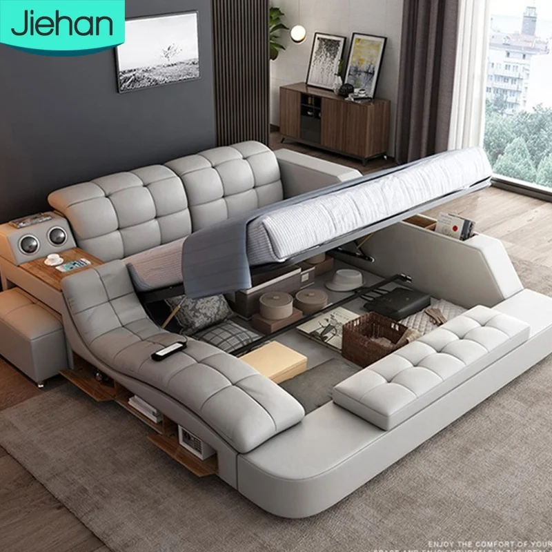Queen Twin Size Storage King Smart Massage Bedroom Beds