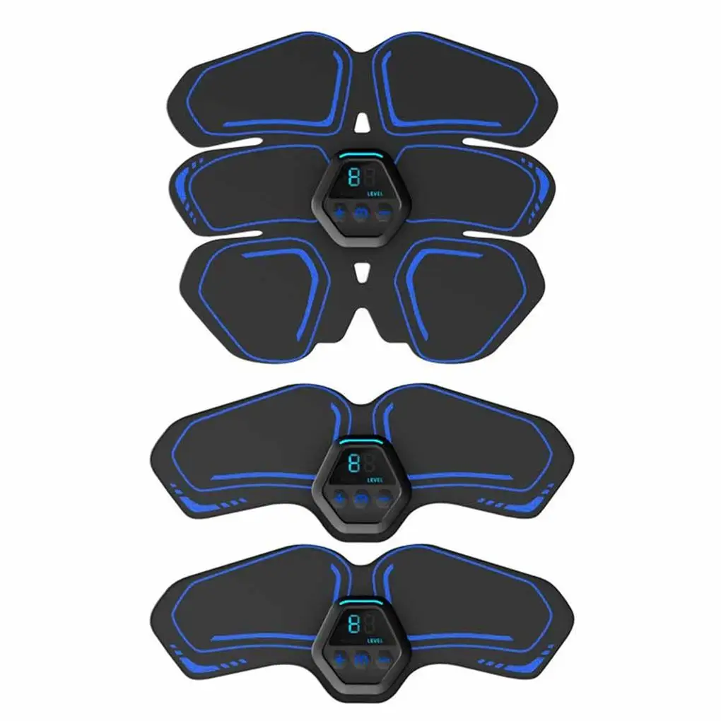 

Abdominal Trainer with Digital Display Micro-Current Muscle Stimulator Exercise Machine Slimming Belts for Men Women