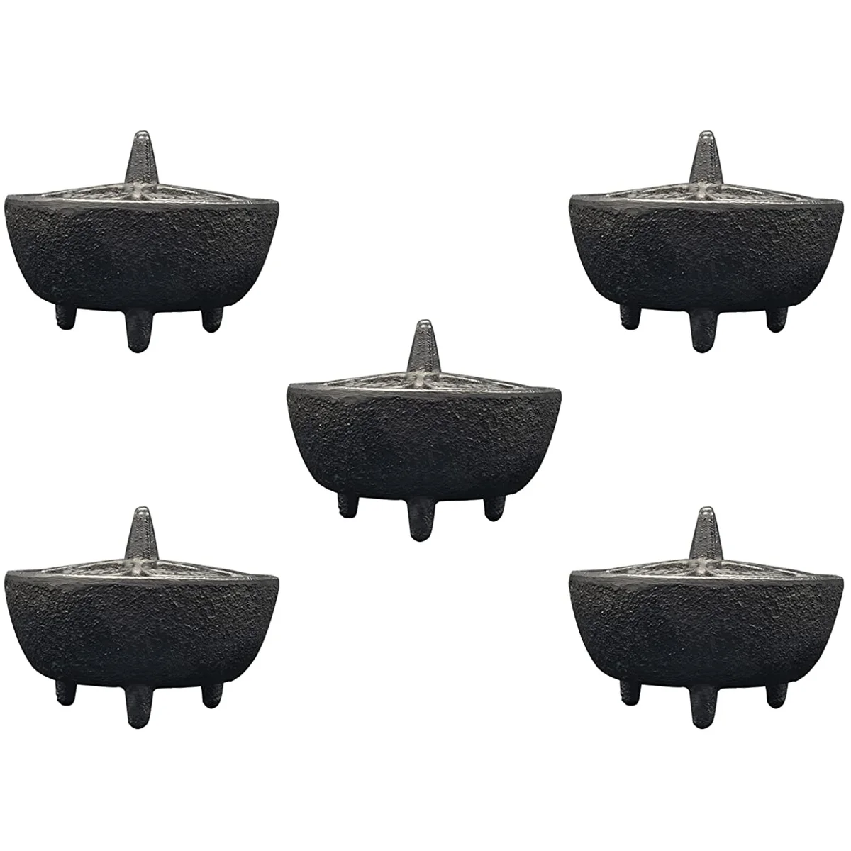 

5pcs Vintage Style Metal Burner Iron Holder Home Decoration Ornament