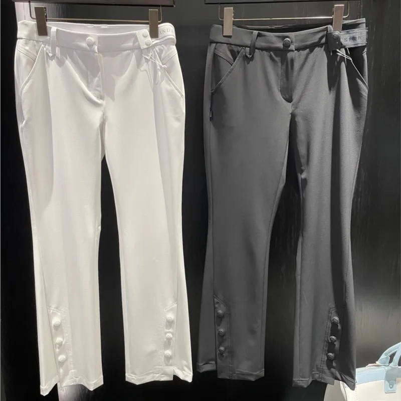 

Women's Golf Pants Stretch Quick Dry Lightweight Straight Leg Business Casual Slacks with Pockets