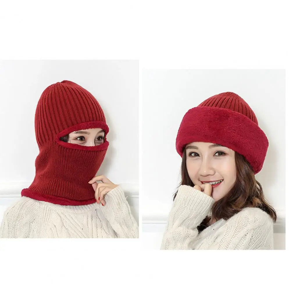 

Delicate Winter Hat Windproof Headwear Warm Beanie Winter Thick Fleece Warm Beanie Hat