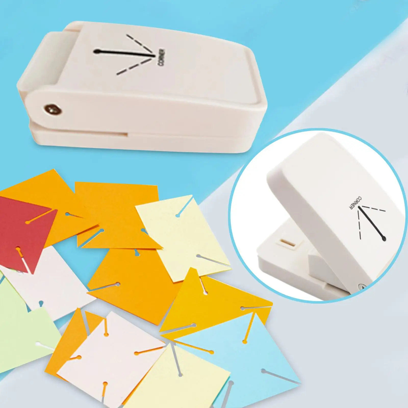 

Necklace Card Punch Tool Easy to Use Paper Puncher for Selling Stores Art Craft DIY Accessories Party Supplies Bracelet Storage