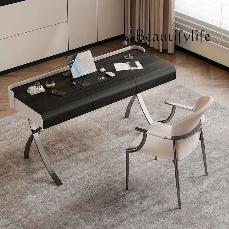 Итальянский минималистичный письменный стол для кабинета гостиной современный