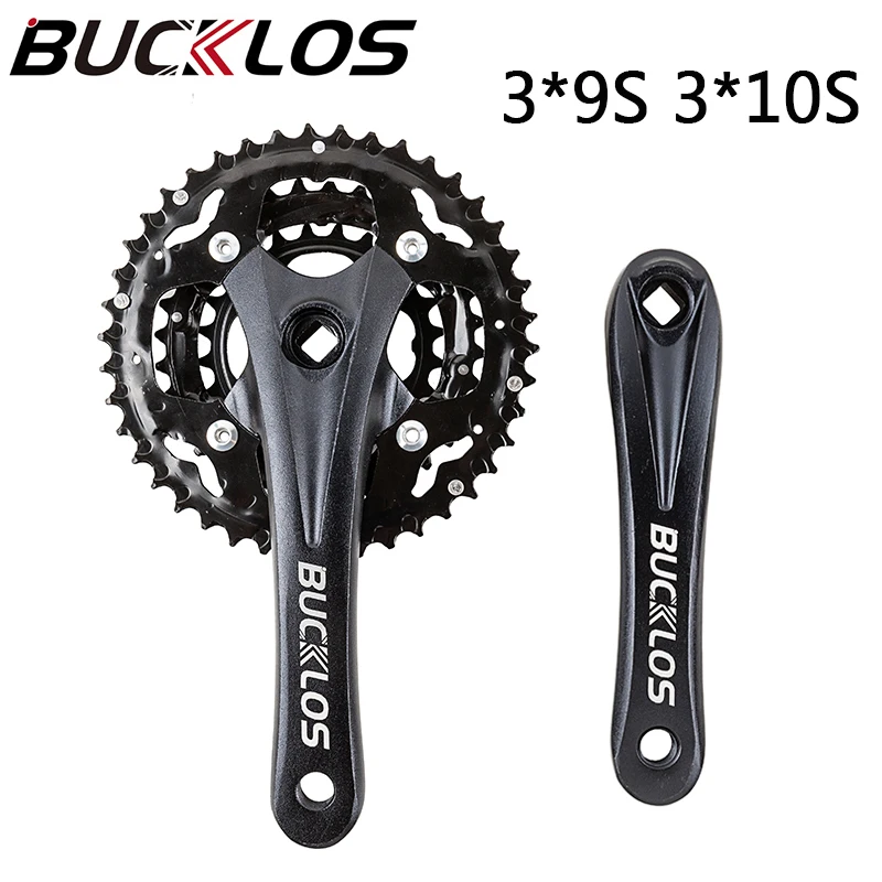 

Баклос MTB Crankset 3*10S 3*9S шатун для горного велосипеда 170 мм квадратное отверстие Crank 104/64BCD тройной скорости Crank Set велосипедная часть