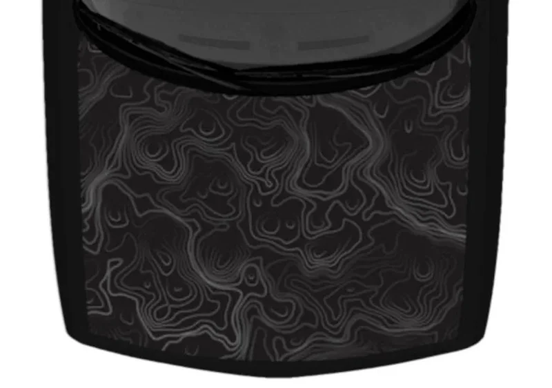 

Топографическая карта серого цвета, наклейка, дизайн, черный Внедорожник, фургон, автомобиль, пикап, капот, виниловая графическая наклейка