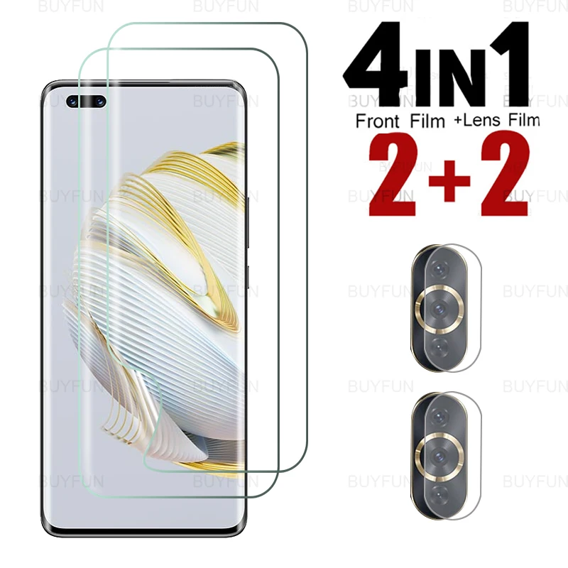 

Передняя Гидрогелевая пленка Huawei для Huawei nova 10 Pro 6,78 дюйма, мягкая пленка против отпечатков пальцев для Huawei Huawai nova10 Pro, пленка для камеры