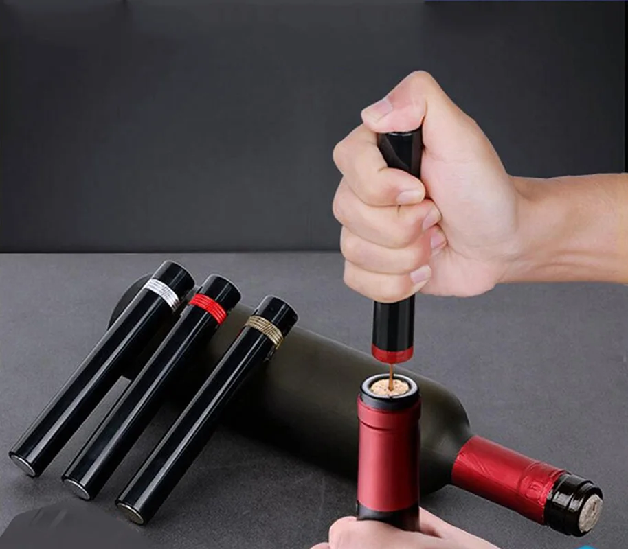 

Портативная открывалка для бутылок, гаджеты, штопор с воздушным давлением, штопор для винных бутылок, вынос вина, новая модель, инструменты