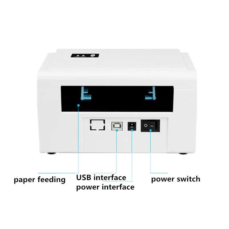 Этикетка для доставки 4-дюймовый Экспресс-наклейка на штрих-код Waybill 100*100/150 мм USB