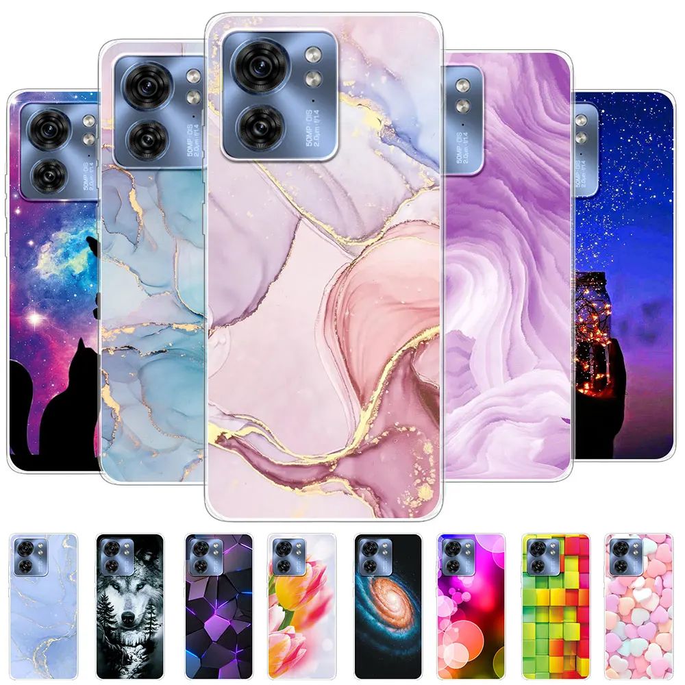 Чехол для Moto Edge 40 Pro чехол Motorola XT2303-2 прозрачный мягкий силиконовый из ТПУ Neo Coque