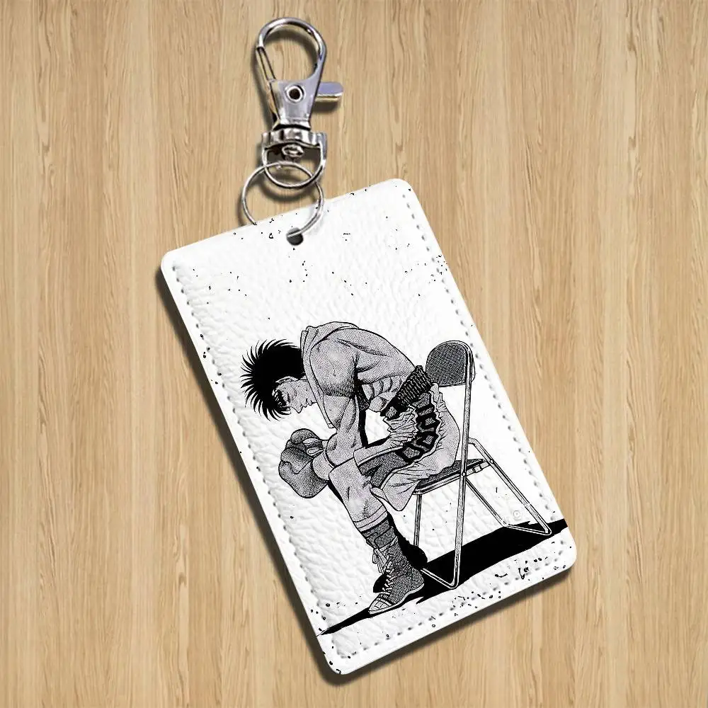 Фото Держатель для карт Makunouchi COOL Hajime no Ippo, брелок для ключей, защитный чехол для дверного замка, подарок для обеспечения безопасности №3