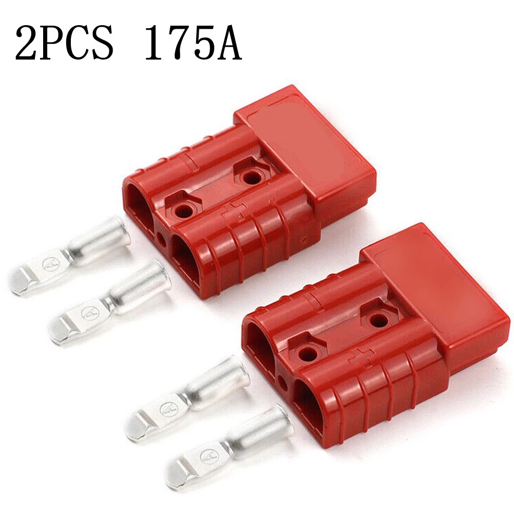 

2Pcs Wire Terminals Plugs For ANDERSON PLUG Cable Battery Power Connector Shell Only Without Terminals Mating Plug Connector