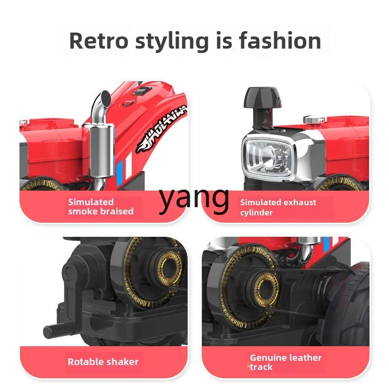 CX прогулочный трактор электрическая игрушечная машинка может сидеть людей с