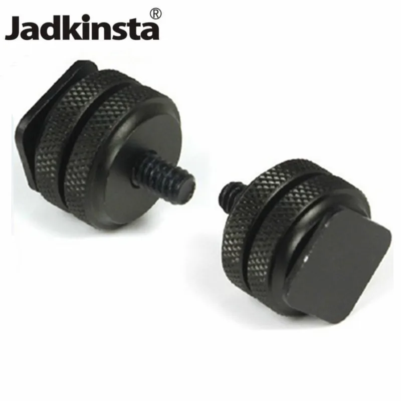 Jadkinsta 1/4" Tripod Mount Screw with Double Layer to Flash Hot Shoe Adapter Holder for Camera Photo Studio Accessories | Электроника
