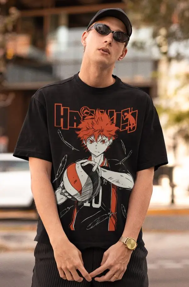 Hinata Shoyo Manga Strip Haikyuu Haikyu Аниме Футболка унисекс ВСЕ РАЗМЕРЫ