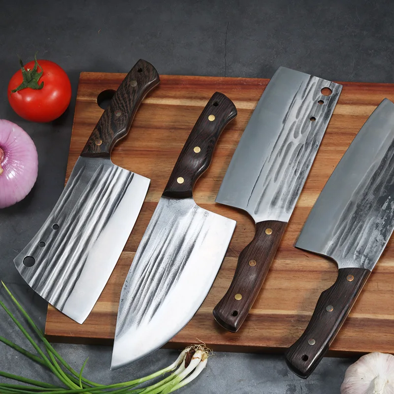 

Professional Forged Chef Knife Fish Filleting Salmon Slicer High Carbon Steel Sharp Butcher Knives Meat Cleaver Cooking Tools