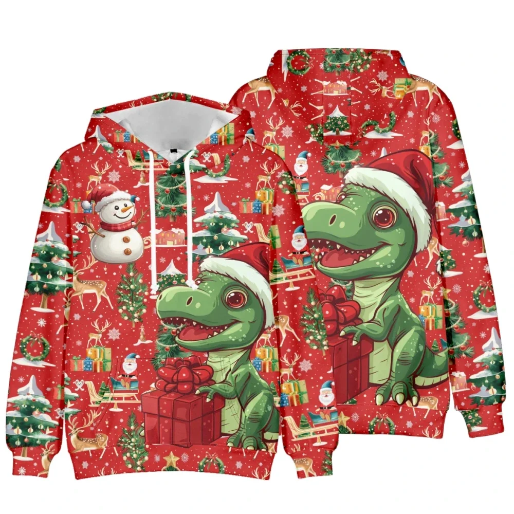 Sweat à capuche imprimé 3D PVD Harajuku pour hommes pull de Noël сорочка vêtements décontractés dɺutomne Streetwe