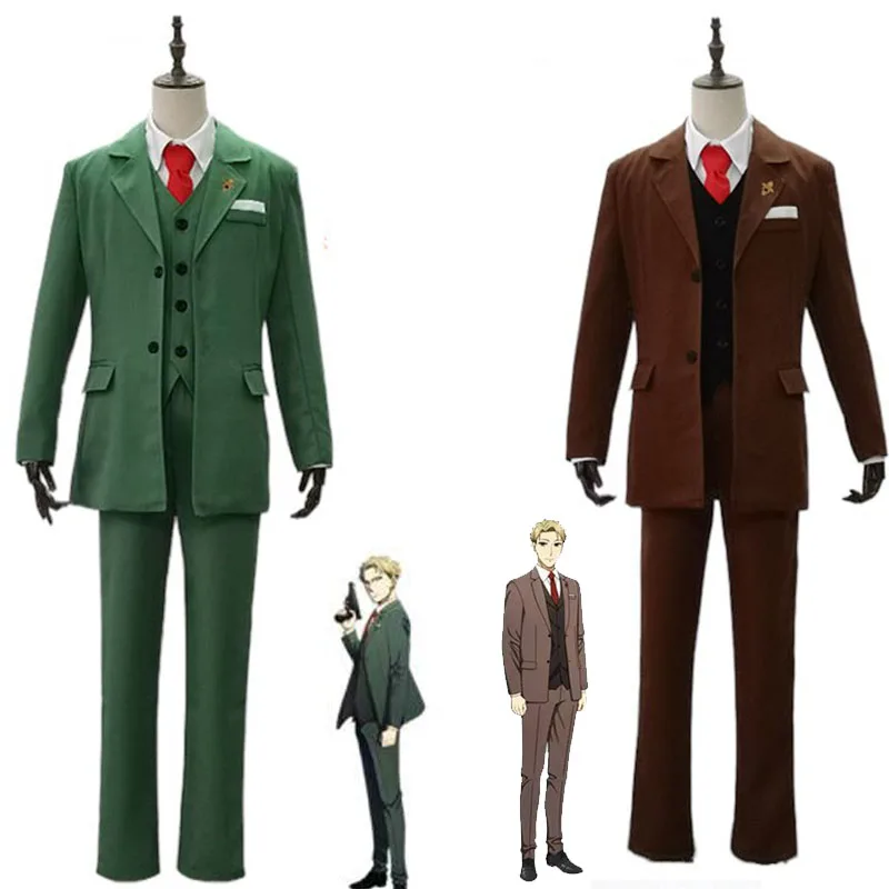 

Anime Spy x Family Loid Forger Cosplay Costume Custom Made