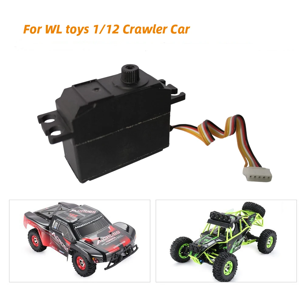 

Wltoys 12428 Upgraded 25g Metal Gear Servo for Wltoys 12428 12423 RC Desert Truck Car