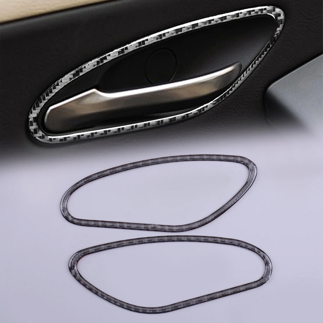 

Рамка из углеродного волокна для BMW 6 E63 E64 M6 2010 2009 2008 2007 2006, 2 шт.