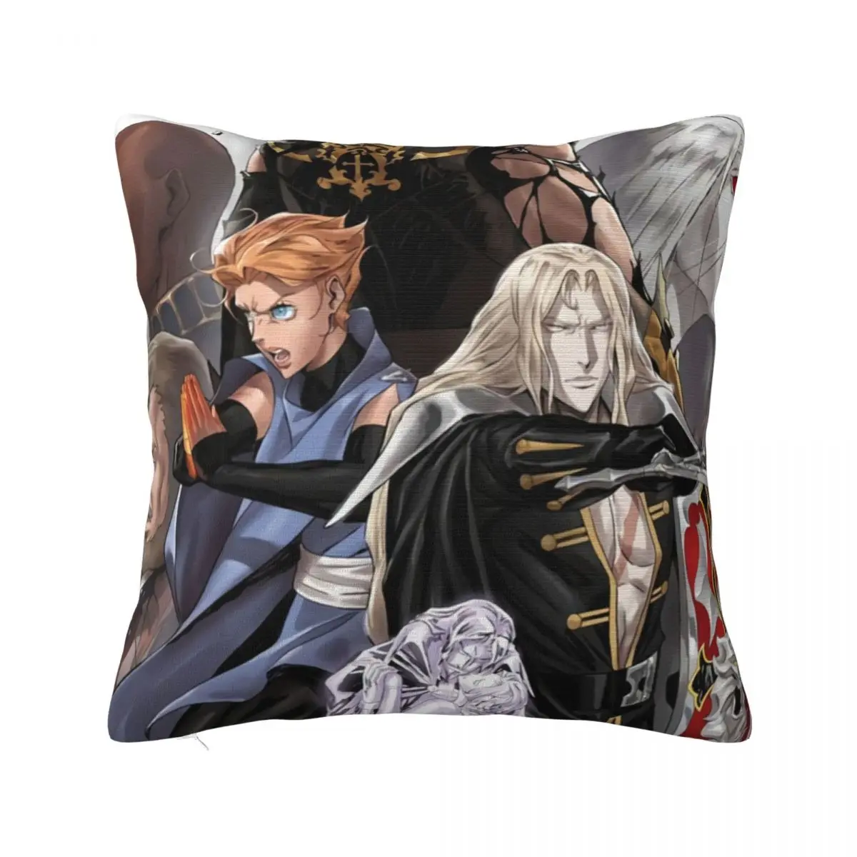 

Подушка из японского аниме Castlevania Season, универсальная наволочка с молнией для кровати
