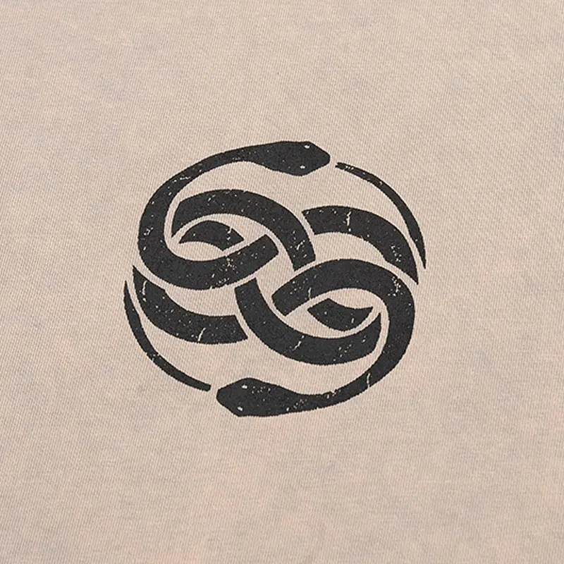 Мужская винтажная футболка Y2K Snake Grapihc с принтом гоночная спортивная лоскутная